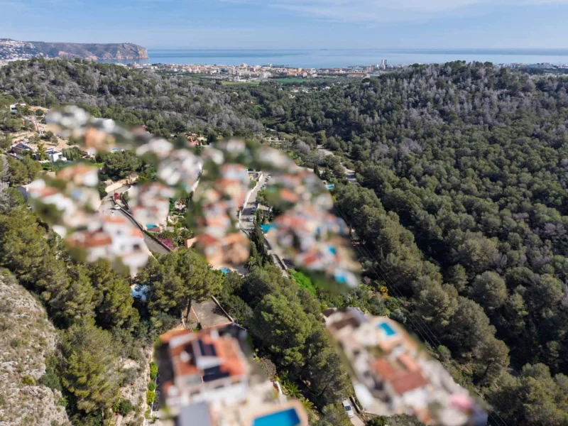 Terrain à bâtir avec vue mer à Sol de Este, Jávea