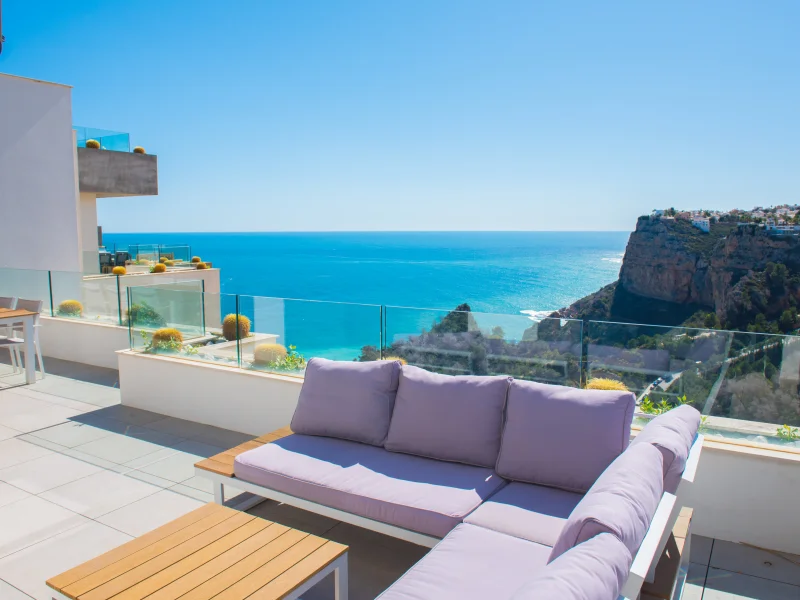 Appartement de luxe à Benitachell, Cumbre del Sol avec vue mer