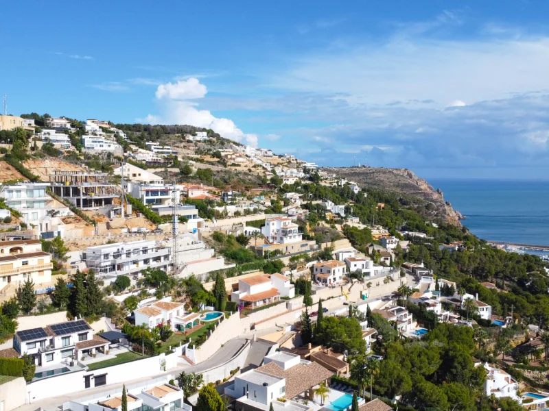 Villa traditionnelle à La Corona, Jávea avec vue mer panoramique