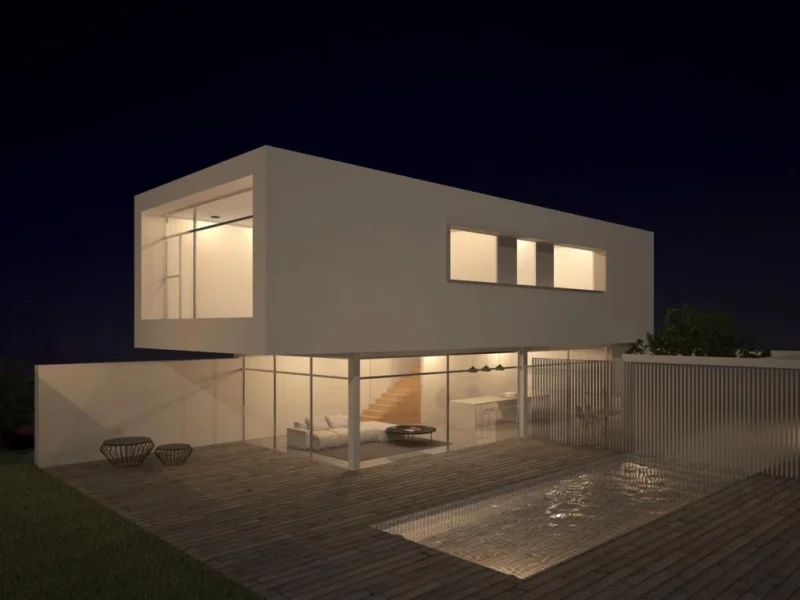 Projet de villa moderne à Benissa, La Fustera avec piscine privée