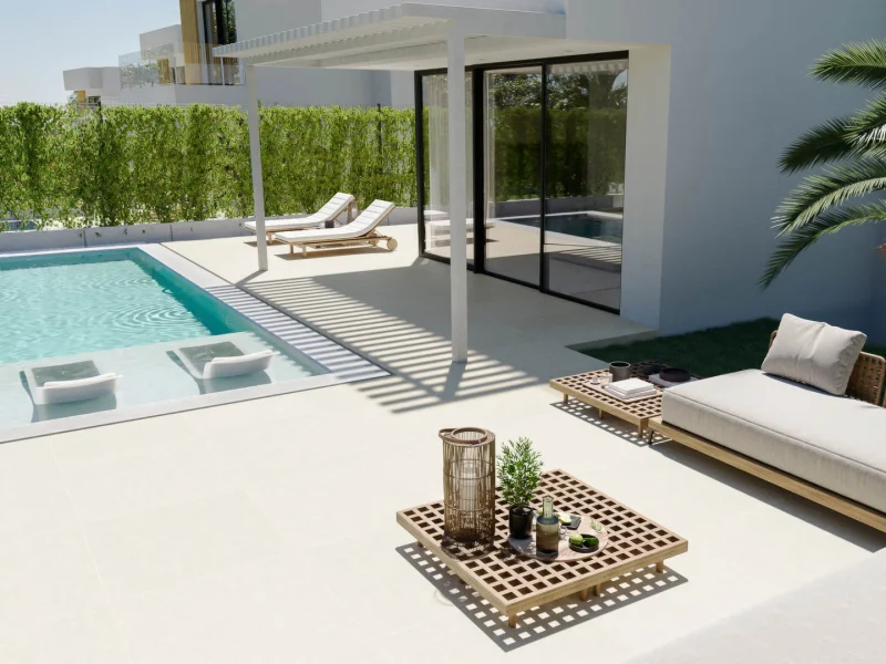 Villa moderne de trois chambres avec piscine privée à Finestrat