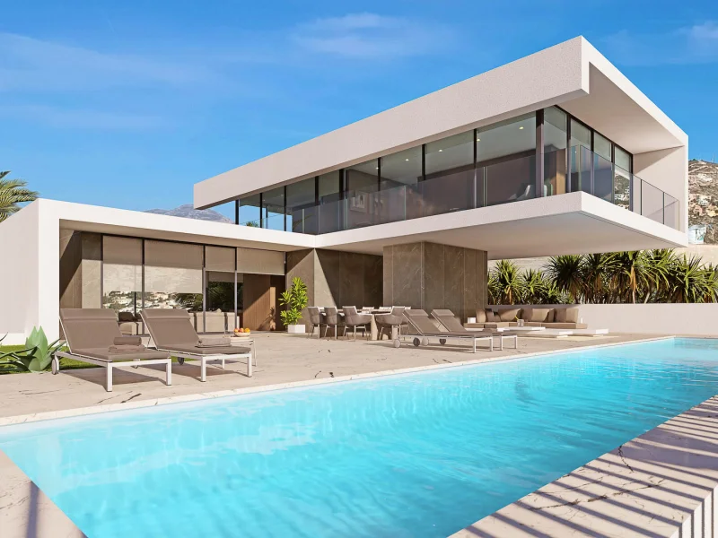 Villa de luxe à vendre à El Portet, Moraira, avec vue sur la mer
