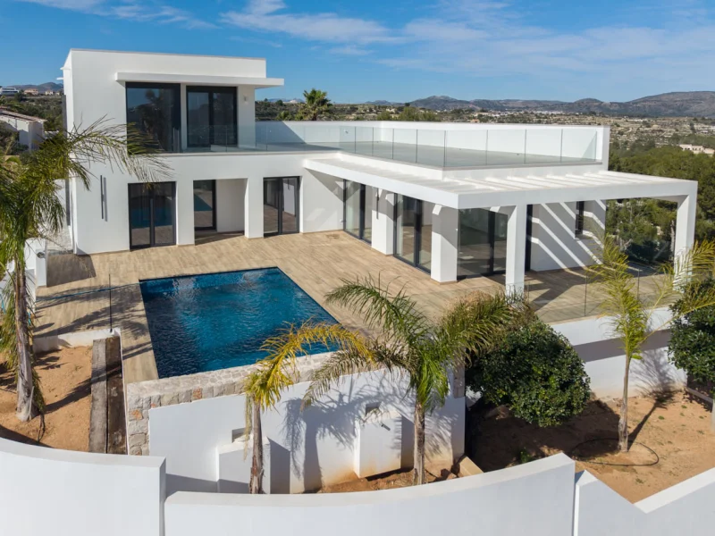 Villa de luxe à vendre à Moraira, Benimeit, avec piscine privée et vues