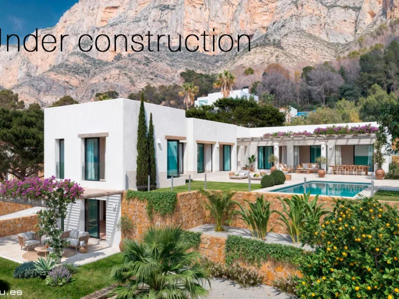 Villa neuve moderne à Jávea, El Garroferal avec piscine privée