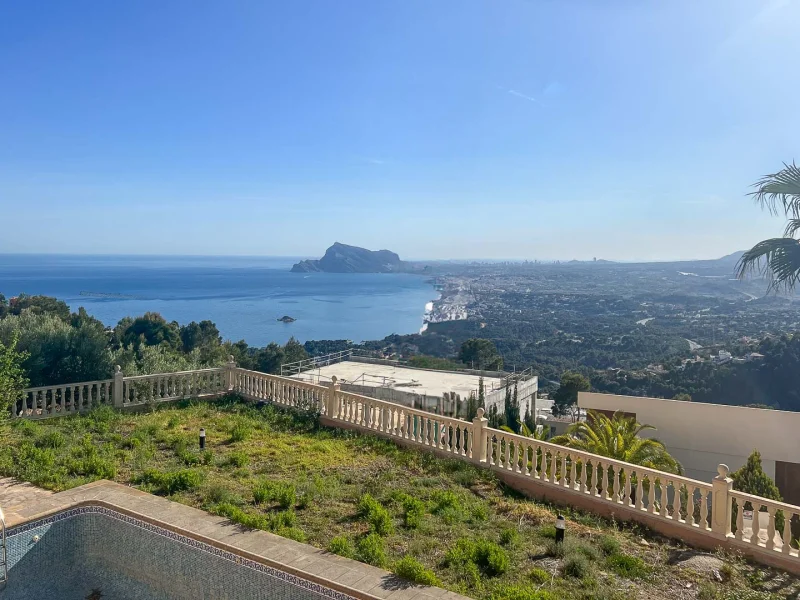 Villa moderne avec vue mer à Altea Hills