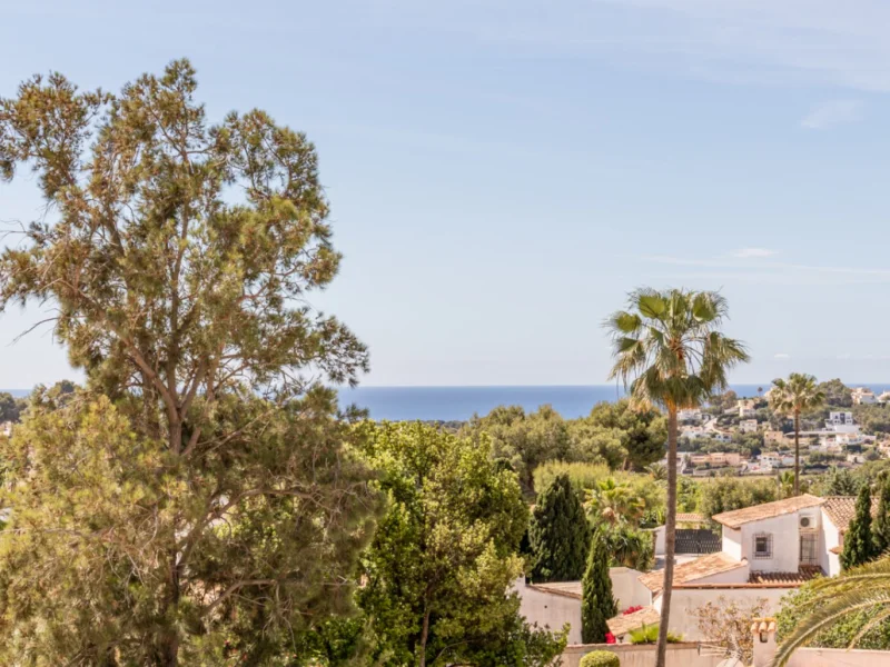 Villa Familiale à Moraira, 4 Chambres, Avec Jardin