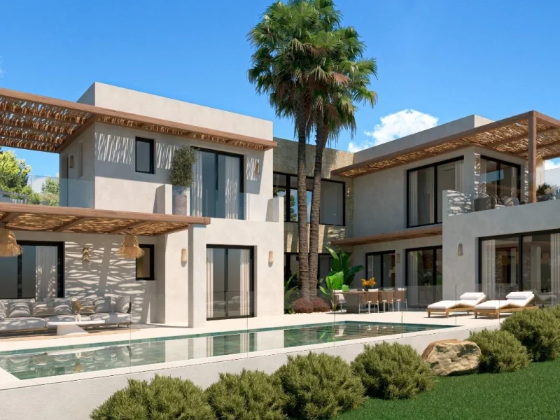 Villa neuve à vendre à Jávea avec vue mer et Montgó