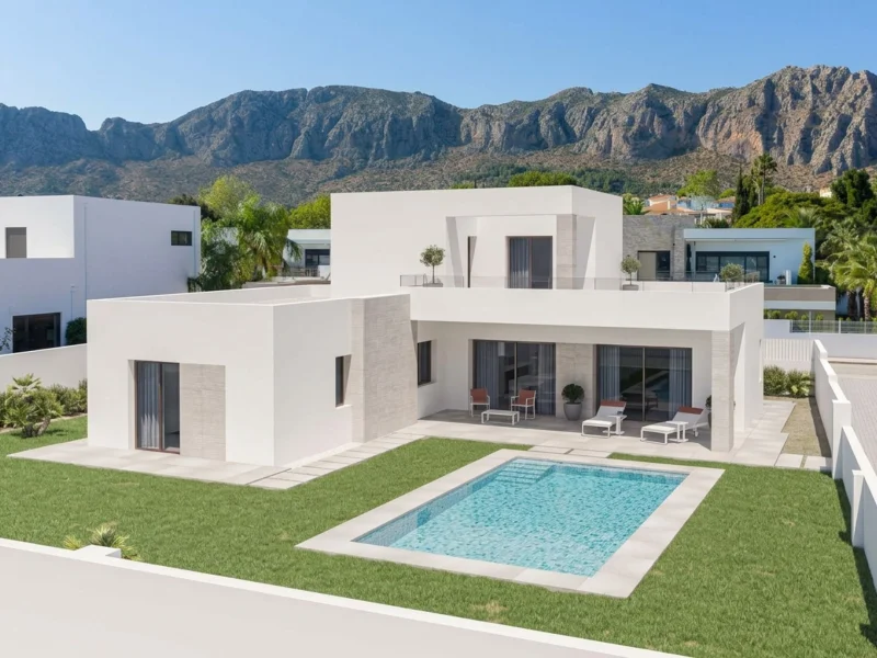 Villa neuve à vendre à Beniarbeig avec piscine privée