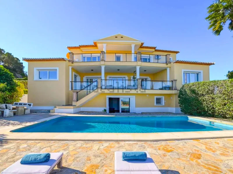 Villa à vendre à Jávea, Pinosol avec vue mer panoramique