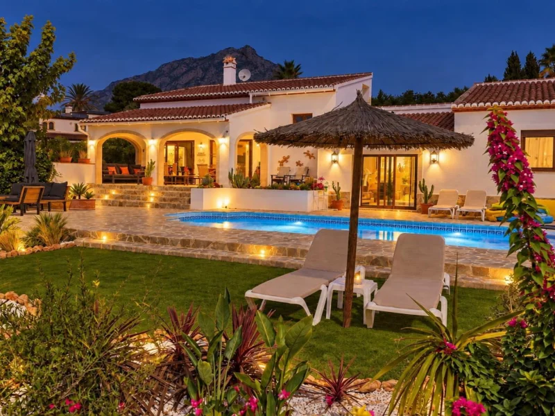 Villa entièrement rénovée à vendre à Jávea, à quelques minutes à pied du centre historique