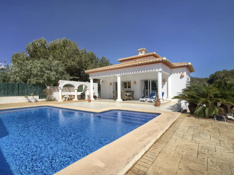 Villa à vendre à Jávea avec maison d'amis et piscine