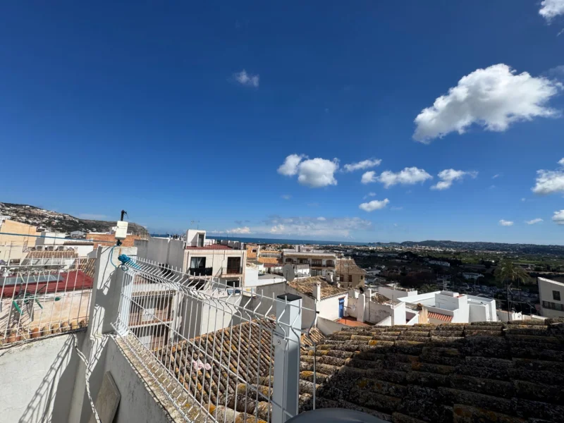 Maison de village de caractère avec vue mer à Jávea Old Town