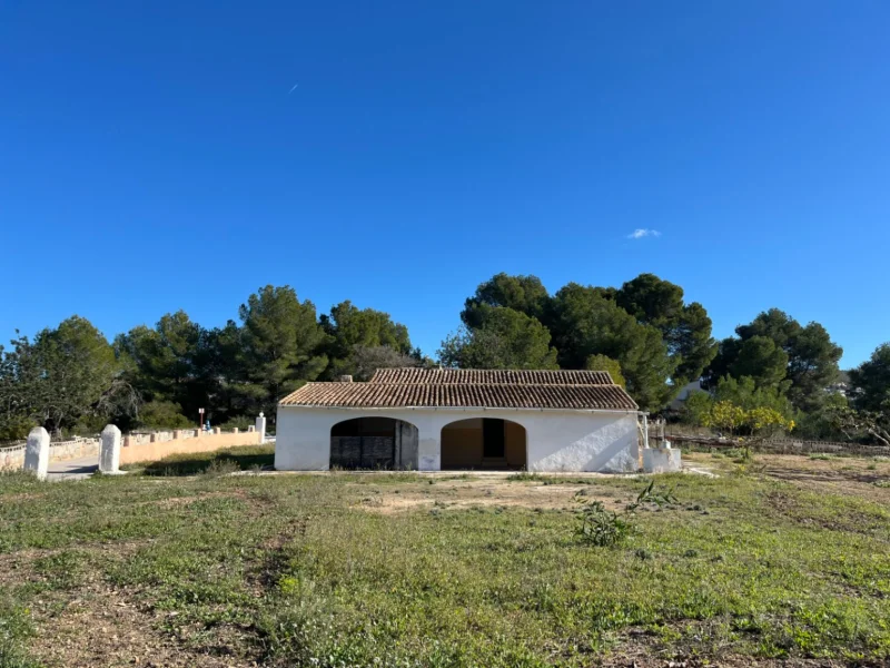 Finca traditionnelle à rénover à Jávea avec vue sur la montagne