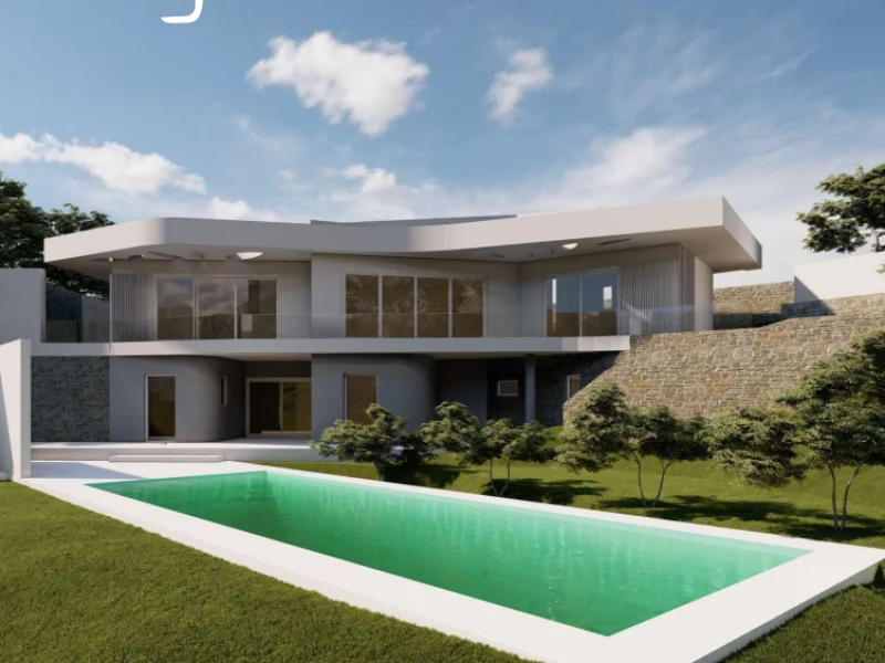 Villa de construction récente à Jávea avec piscine privée