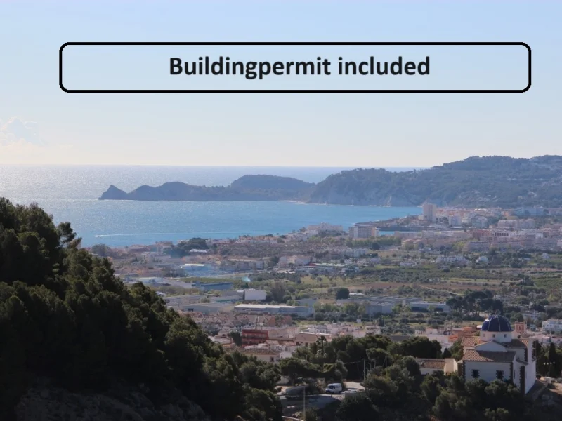 Projet de villa moderne à Jávea, La Corona avec vue mer