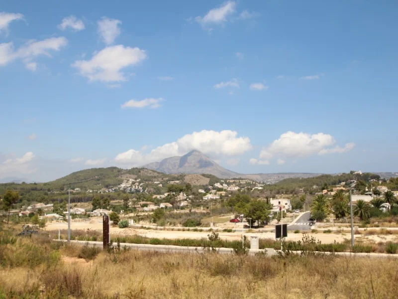 Terrains à bâtir à Jávea avec vue montagne près du parc naturel