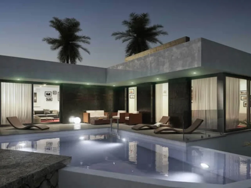 Villa moderne de construction neuve à Pedreguer, Monte Solana avec piscine