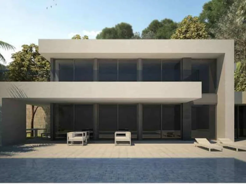 Villa moderne à Pedreguer, Monte Solana avec vue panoramique