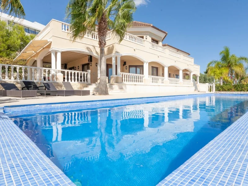Villa à Calpe avec vue panoramique sur la mer