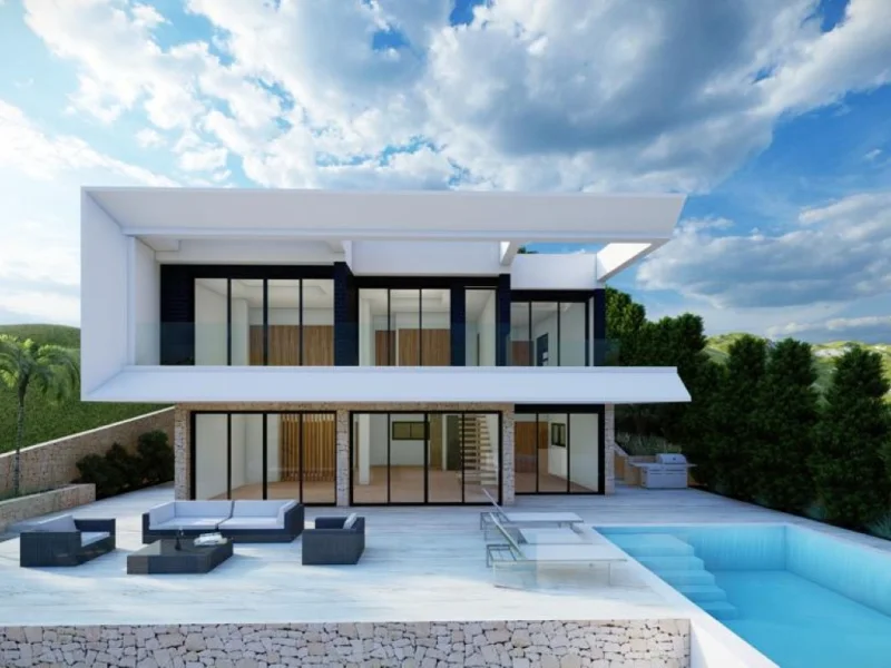 Projet de villa moderne à Altea Hills, Altea avec vue sur la mer