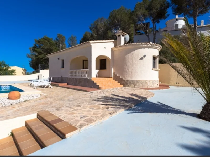Villa à Calpe, Cometa avec piscine privée et vue sur la montagne