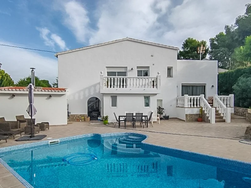 Villa à Cap Martí, Jávea avec vue mer et maison d'invités