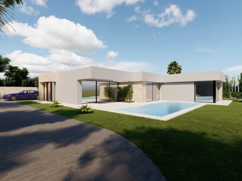Villa neuve moderne à Calpe, Puerto Blanco avec vue mer