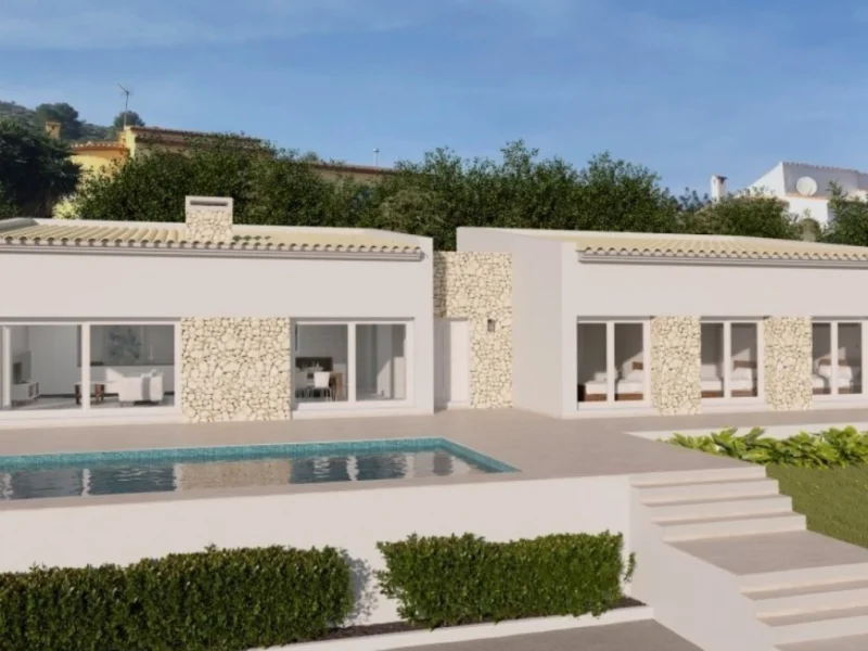 Villa moderne de construction récente à Alcalalí avec piscine