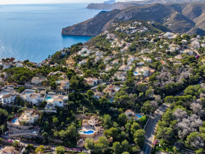 Villa avec vue panoramique à Balcón al Mar, Jávea
