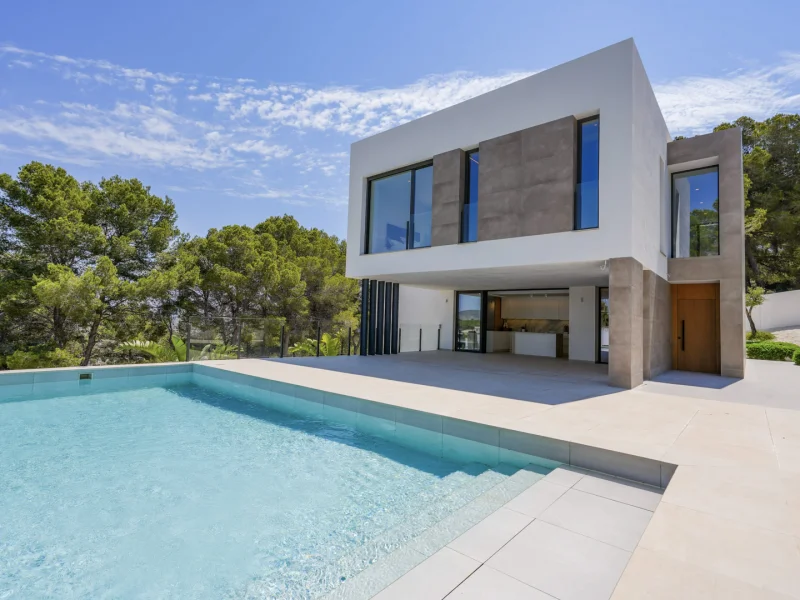 Villa moderne à Moraira, Benimeit avec piscine privée