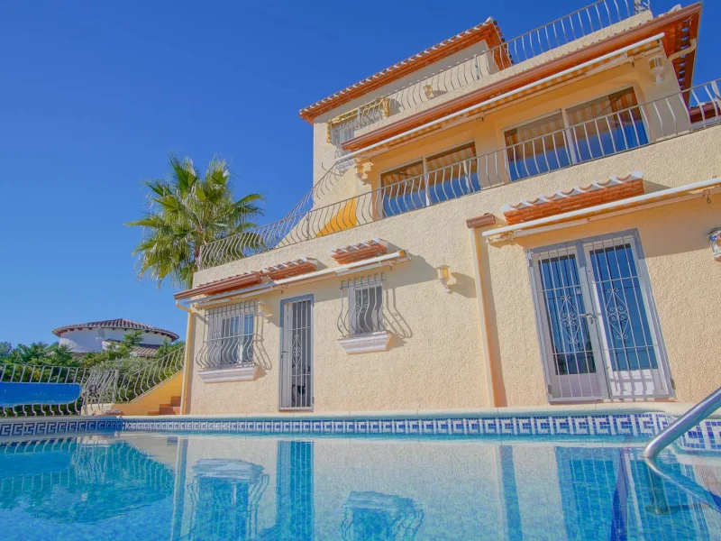 Villa à Pego, Monte Pego avec vue mer et piscine