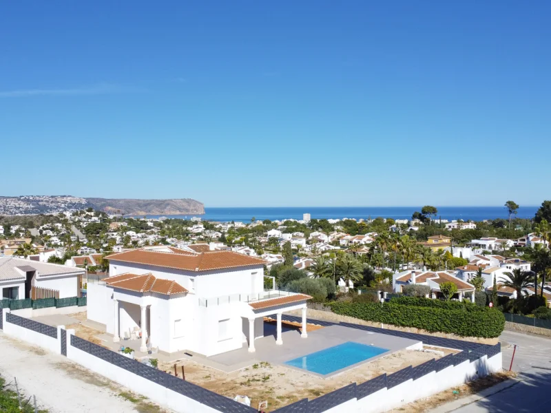Villa moderne avec vue mer à Pinosol, Jávea