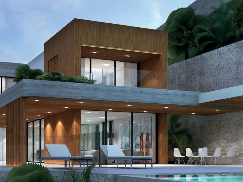 Villa moderne à Racó de Galeno, Benissa avec vue mer