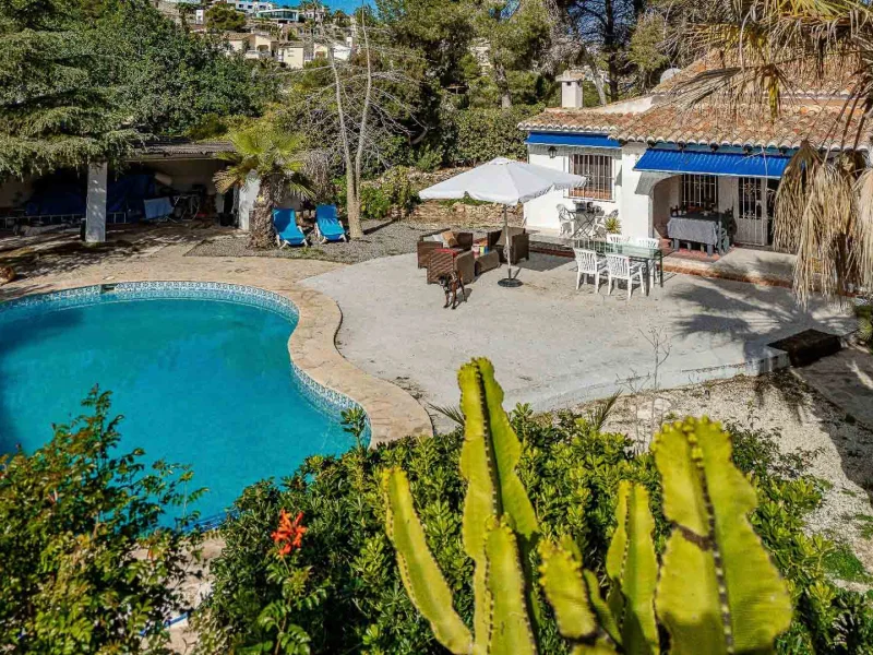 Villa méditerranéenne à La Arnella, Moraira avec piscine privée