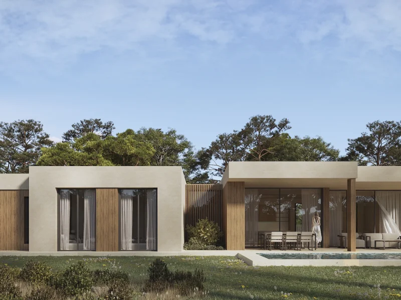 Villa moderne de plain-pied à Pla Roig, Calpe avec piscine privée