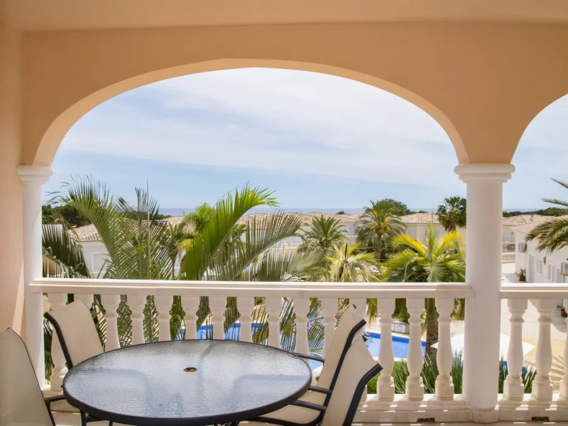 Appartement à Benissa, La Fustera avec vue mer