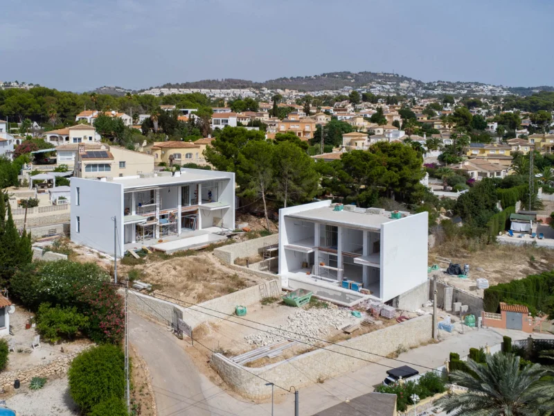 Villa neuve à Calpe, Partida La Merced avec piscine