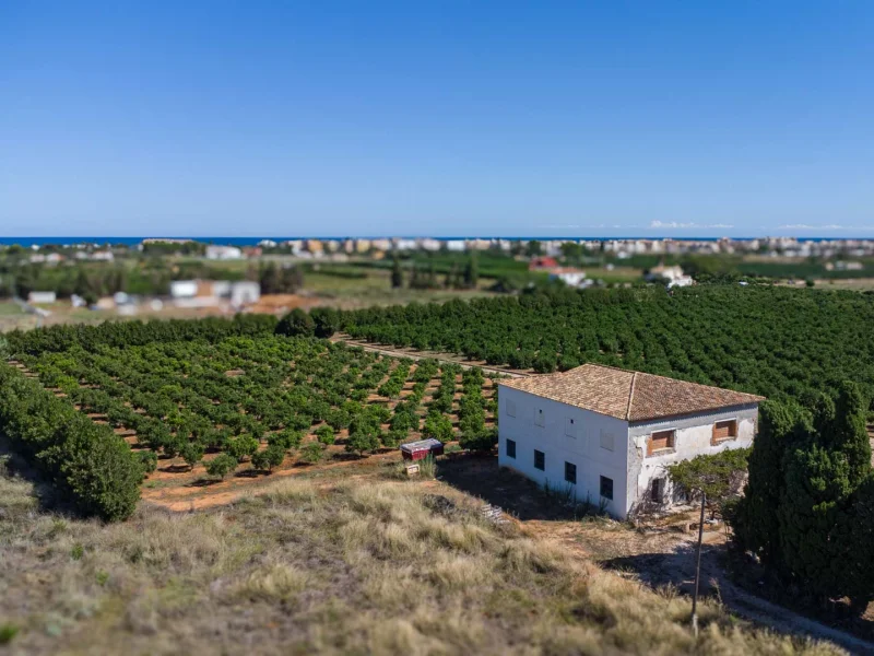 Projet de villa à Les Marines, Dénia avec grand terrain