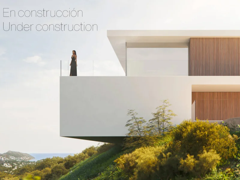Villa de design exclusive à Moraira avec vue panoramique sur la mer