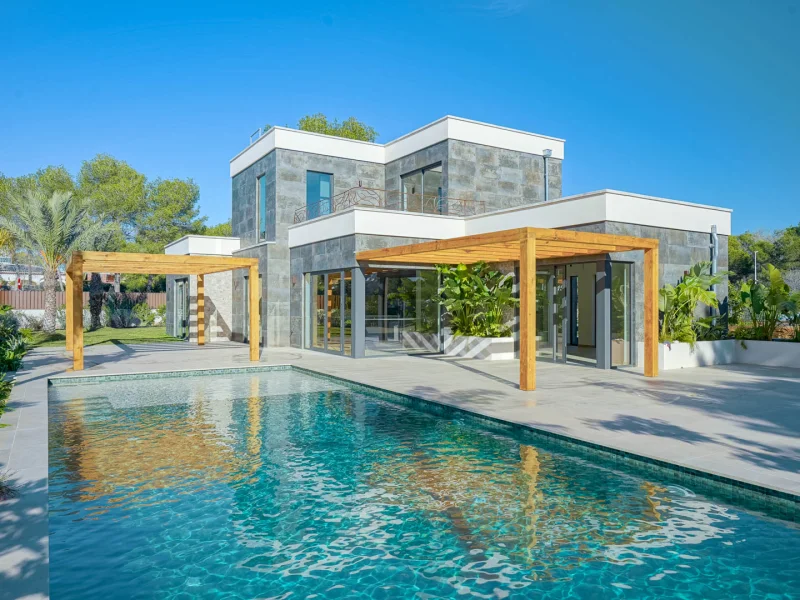 Villa de luxe durable à La Guardia Park, Jávea avec piscine