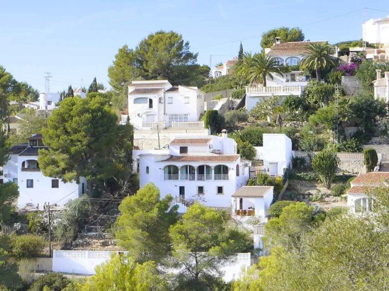 Villa traditionnelle de 5 chambres à Jávea, Pinosol avec appartement d'invités