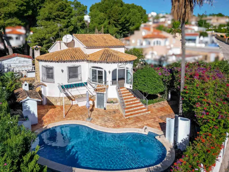 Villa à Calpe avec vue sur le Peñón de Ifach et piscine privée