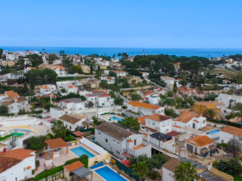 Villa à Calpe avec piscine privée et vue sur la mer