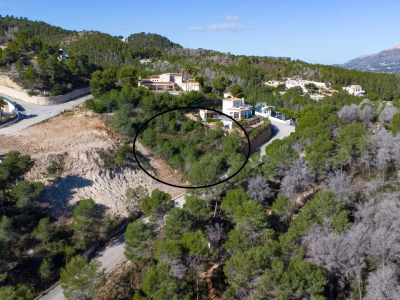 Terrain à bâtir avec vue mer à Tosalet 5, Jávea