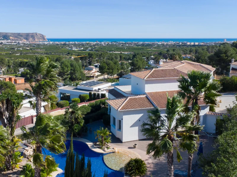 Villa exclusive à Piver, Jávea avec vue mer et Montgó