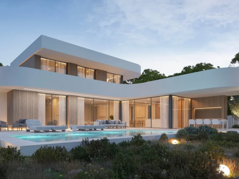 Villa de 4 chambres à vendre à Moraira avec piscine privée