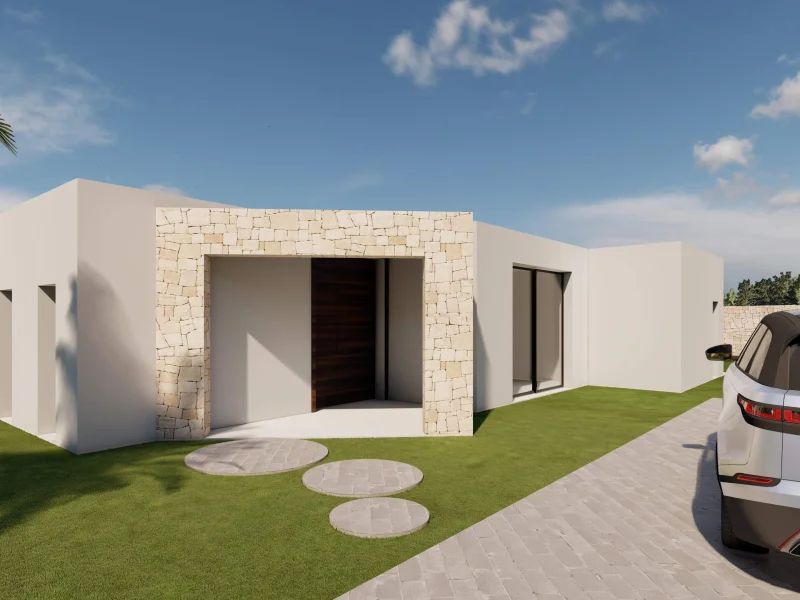 Villa moderne de nouvelle construction à Benissa avec piscine privée