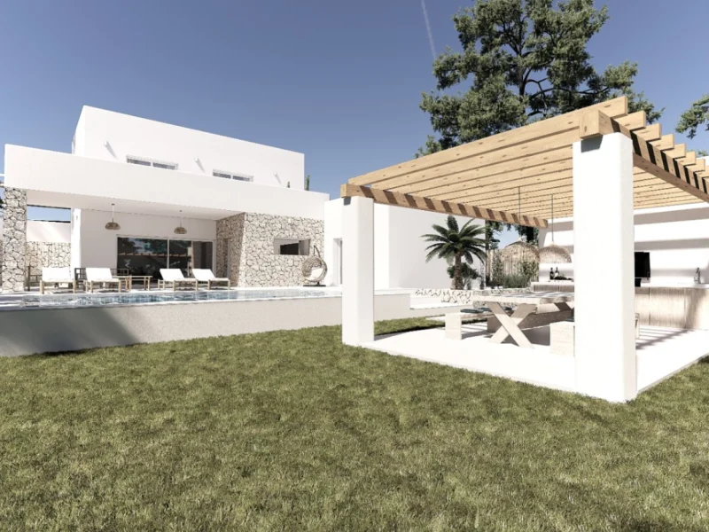Villa méditerranéenne moderne à Moraira avec piscine privée