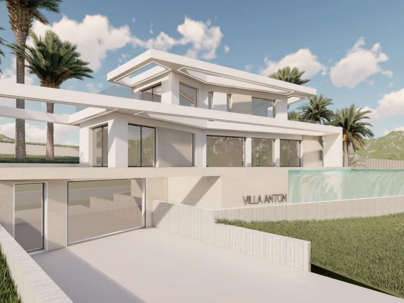 Villa avec vue sur mer à vendre à Jávea