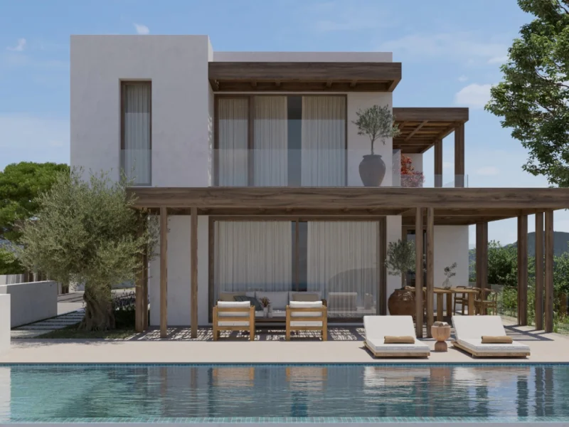 Villa design à vendre à Benimeit, Moraira, avec piscine privée